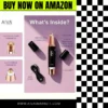 USB facial hair remover with dual heads