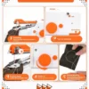 Compact sewing machine for travel, home, and dorm use