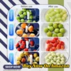 Rechargeable Electric Peeler Automatic Fruit & Veg Skin Remover peeling grapes and cherries for salads and jams