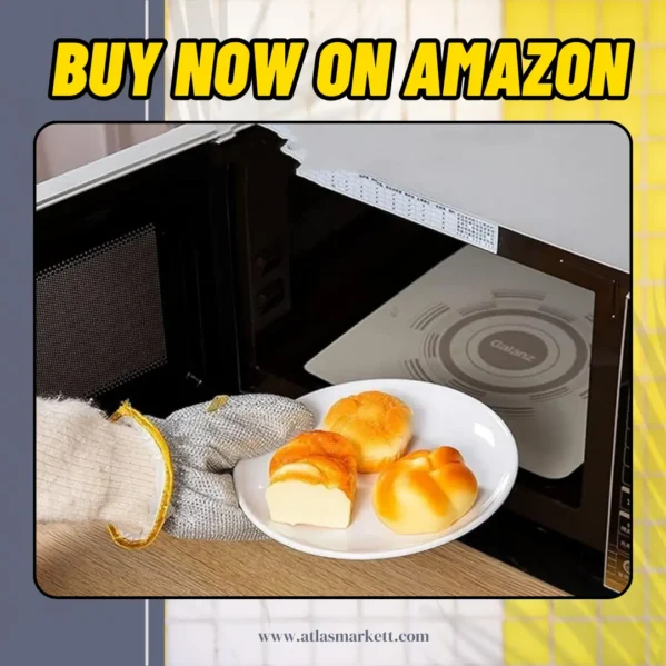 Wire Dishwashing Gloves Non Scratch Stainless Steel Scrubber safe on non-stick cookware