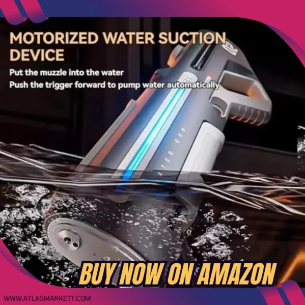 Electric Water Gun Automatic 50 Ft Range Toy for Kids & Adults perfect for Holi water fights