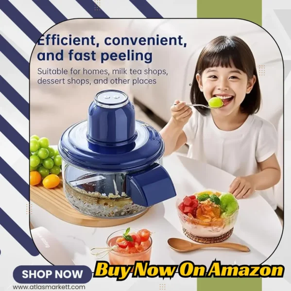 Rechargeable Electric Peeler Automatic Fruit & Veg Skin Remover versatile tool for fruits and vegetables peeling