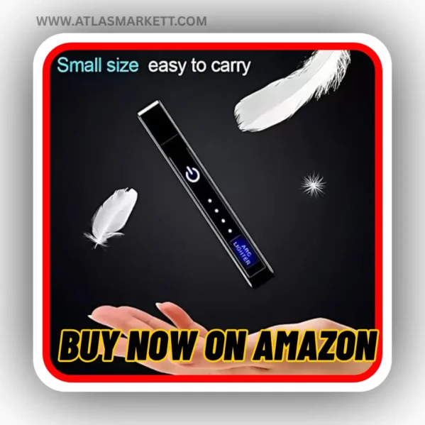 LED touch plasma lighter with double arc design