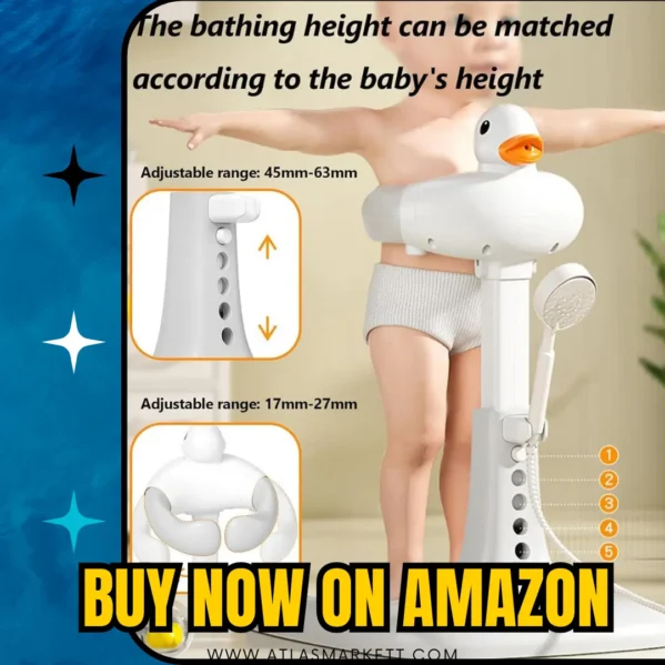Baby Bath Tub with Adjustable Stand – Safe & Easy Setup safe toddler bath
