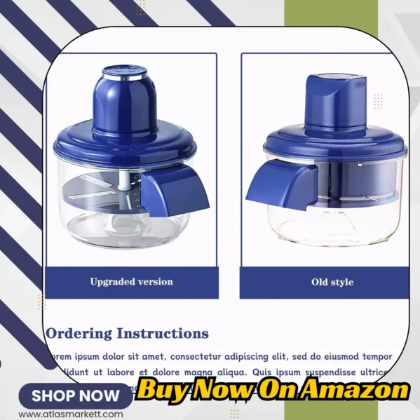 Rechargeable Electric Peeler Automatic Fruit & Veg Skin Remover showing stainless steel blades and compact design