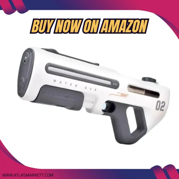 Electric Water Gun Automatic 50 Ft Range Toy for Kids & Adults ergonomic lightweight design