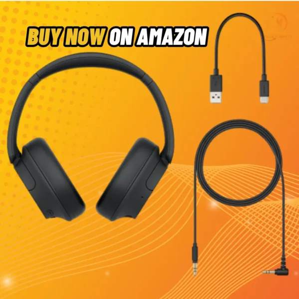 High-quality Sony WH-CH720N over-ear headphones with long battery life and noise cancel tech