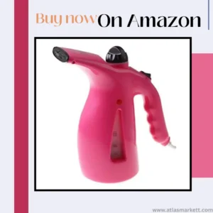 Handheld Garment Steamer & Iron for Clothes Travel Friendly compact design front view