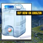 15L Portable Camping Water Tank with Tap for Travel & Hiking Full view of water container