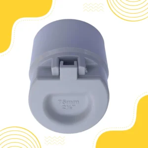 PVC Drain Valve Anti-Rat Cockroach & Snake Strainer for 2.5 inch PVC pipe installation