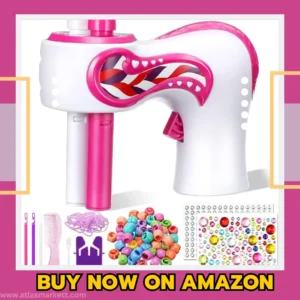Automatic Hair Braider Kit with Gems & Jewelry Beads for Women – complete DIY styling set