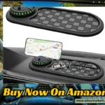 Multifunction Car Anti-Slip Dashboard Mat Rotatable Large for Phones & Sunglasses holding keys and gadgets