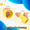 Corn Stripping Tool Set Fast & Easy Way to Remove Kernels Easy Grip Handle for Kitchen