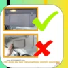 2-in-1 Car Sun Visor Extension Anti-Glare UV