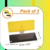 2-in-1 Car Sun Visor Extension Anti-Glare UV Protection Day & Night Driving universal clip-on design