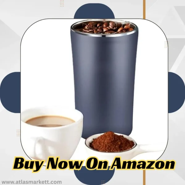 Portable 250 ml Electric Stainless Steel Coffee & Spice Grinder Grinding Spices