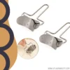 360° Rotating Stainless Steel Puri Cutter Roller Kitchen Baking Tool on countertop