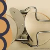 360° Rotating Stainless Steel Puri Cutter Roller Kitchen Baking Tool with ergonomic handle