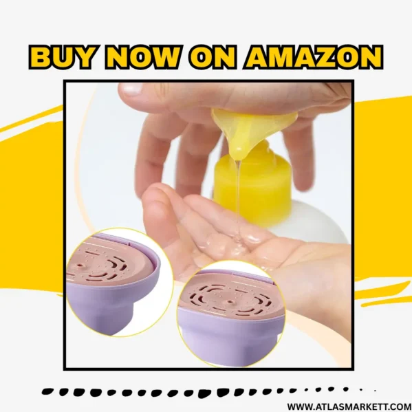 Premium Dish Soap Dispenser Easy Press Liquid Pump single-hand operation