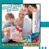 Domino Train Toy for Kids 3-7 Years 60 Blocks Educational Set interactive STEM learning toy for kids