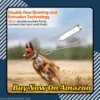 15ft Dog Tie Out Cable Heavy Duty Reflective Lead for Yard attached to dog collar