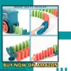 Domino Train Toy for Kids 3-7 Years 60 Blocks Educational Set parent child bonding activity game