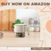 Reusable Glass Spice Jar Farmhouse Kitchen Storage Organizer Set of Multiple Glass Spice Jars