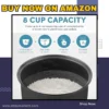 Digital 2 Qt Rice Cooker & Multicooker Stainless Steel fluffy rice grains