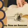 360° Rotating Stainless Steel Puri Cutter Roller Kitchen Baking Tool cutting dough for puris