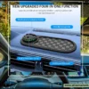 Multifunction Car Anti-Slip Dashboard Mat Rotatable Large for Phones & Sunglasses with temporary parking number