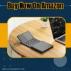 Foldable Bluetooth Keyboard with Touchpad iOS/Android/Windows – Slim wireless keyboard for laptops