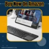 Foldable Bluetooth Keyboard with Touchpad iOS/Android/Windows – Quiet keys full-size foldable keyboard