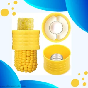 Corn Stripping Tool Set Fast & Easy Way to Remove Kernels Stainless Steel Corn Peeler