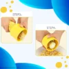 Corn Stripping Tool Set Fast & Easy Way to Remove Kernels – Quick Corn Kernel Remover