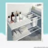 Expandable Wardrobe Shelf Organizer Closet & Cabinet Storage multi-purpose shelf divider for cabinets