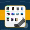 Foldable Bluetooth Keyboard with Touchpad iOS/Android/Windows Multi-device compatible Bluetooth keyboard