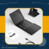 Foldable Bluetooth Keyboard with Touchpad iOS/Android/Windows Rechargeable keyboard with touchpad