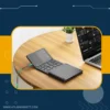 Foldable Bluetooth Keyboard with Touchpad iOS/Android/Windows – Slim wireless keyboard for laptops