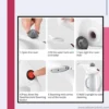 Handheld Garment Steamer & Iron for Clothes – Travel Friendly multipurpose steamer for garments and facial care