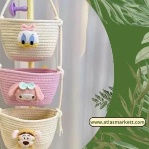 Hanging Baskets for Bathroom Closet Jewellery & Regular Storage holding cosmetics and small accessories