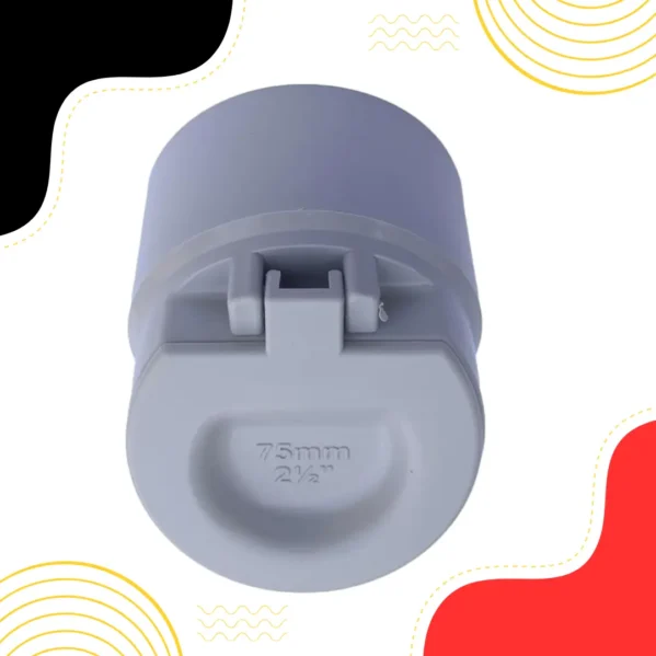 PVC Drain Valve Anti-Rat Cockroach & Snake Strainer for 2.5 inch PVC pipe installation