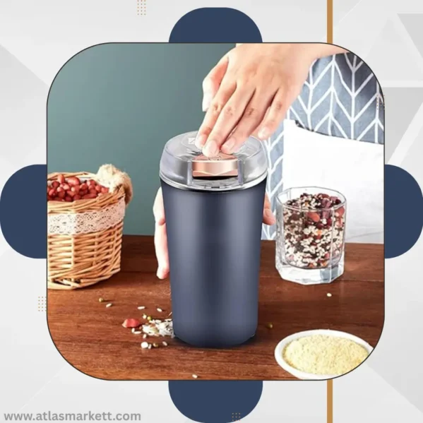 Portable 250 ml Electric Stainless Steel Coffee & Spice Grinder Easy to Clean
