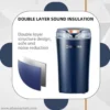Portable 250 ml Electric Stainless Steel Coffee & Spice Grinder in Kitchen Setup