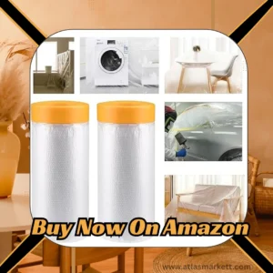 Pre-Taped Paint Protection Film Dustproof Cover for Car Furniture used in DIY home painting projects