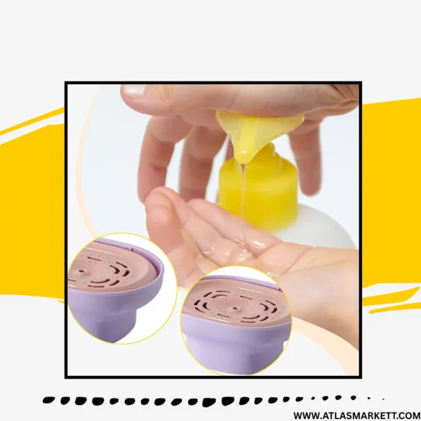 Premium Dish Soap Dispenser Easy Press Liquid Pump single-hand operation