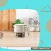 Reusable Glass Spice Jar Farmhouse Kitchen Storage Organizer Set of Multiple Glass Spice Jars