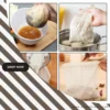 Reusable Nut Milk & Cheese Cloth Bag Unbleached 3-Pack durable organic cotton