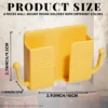 Product size and dimensions of the wall mounted phone holder for convenient daily use