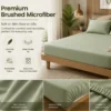 OEKO-TEX Certified King Fitted Bed Sheet Fade and Shrink Resistant