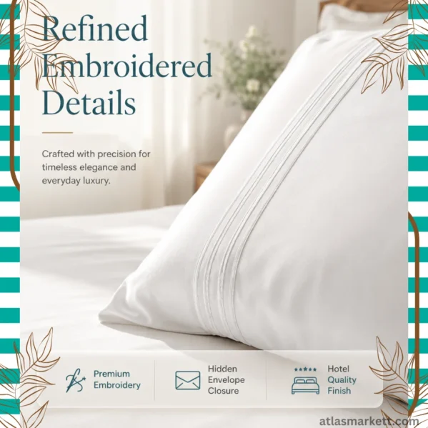 Queen size deep-pocket fitted sheet showing secure mattress fit with wrinkle-resistant microfiber fabric